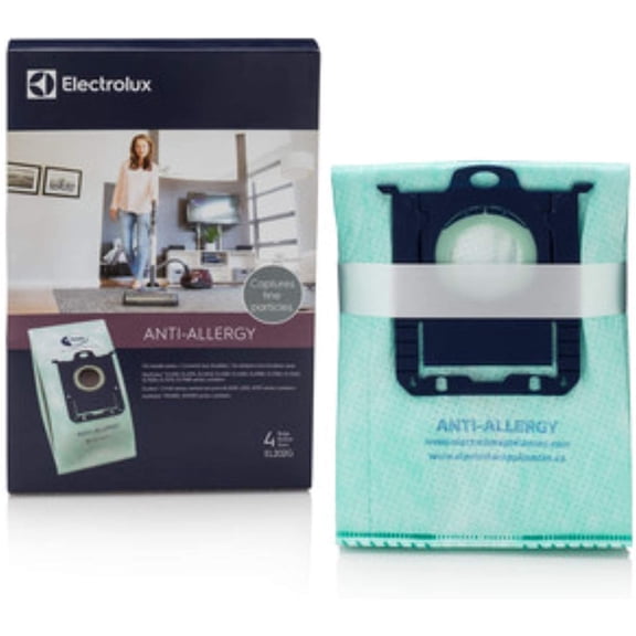 Electrolux Canister Type S Anti- Allergy Paper Bags 4 in Pack - EL202G
