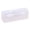 Clear, variant on Safeglitz Clear Craft Storage Box with Handle, Sturdy Plastic for Paints and Brushes, Buckle Closure, Stackable Design for Art Supplies and Organizing