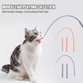thumbnail image 2 of Pekkaxy Silicone Cat Wand Toy, 30.3 in, Interactive Play for Indoor Fun, Stimulates Natural Hunting Instincts for Kittens, 2 of 9