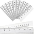 thumbnail image 3 of BRIGHTFUFU 100 cintas métricas de papel desechables, de doble escala, flexibles y para heridas., 3 of 7