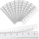 thumbnail image 4 of 100 cintas métricas de papel desechables, de doble escala, para medición corporal y para medir heridas., 4 of 8