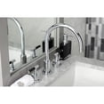 thumbnail image 4 of Kingston Brass KS8921CKL Kaiser Widespread Bathroom Faucet with Brass Pop-Up, Polished Chrome, 4 of 8