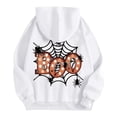 thumbnail image 5 of XXWXYD Girls Halloween 𝖦host Pumpkin Hoodies Oversized Pullover, Pockets Long Sleeve Sweatshirt Comfy Fall Clothes Sp𝗈oky Season Cute Top, 5 of 6