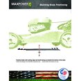 thumbnail image 3 of Maxpower 331982S 22-Inch Universal Gold Metal Mulching Lawn Mower Blade, 3 of 4