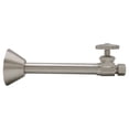 thumbnail image 4 of Westbrass Round Handle Straight Valve with 5 inch Copper Sweat Extension Tube, Satin Nickel, 4 of 5