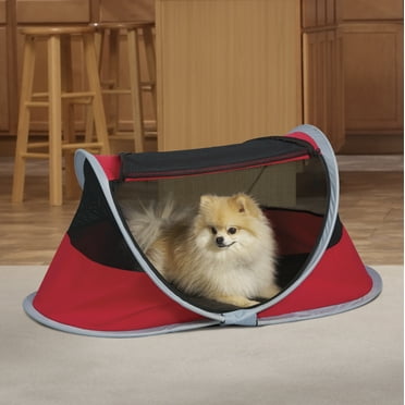 Command Pet Portable Dog or Other Pet Bed, Red