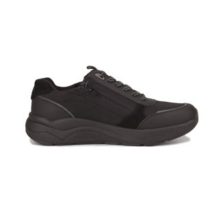 Drew Miles Men Casual Shoe In Black Nubuck/leather - Walmart.com display picture 1