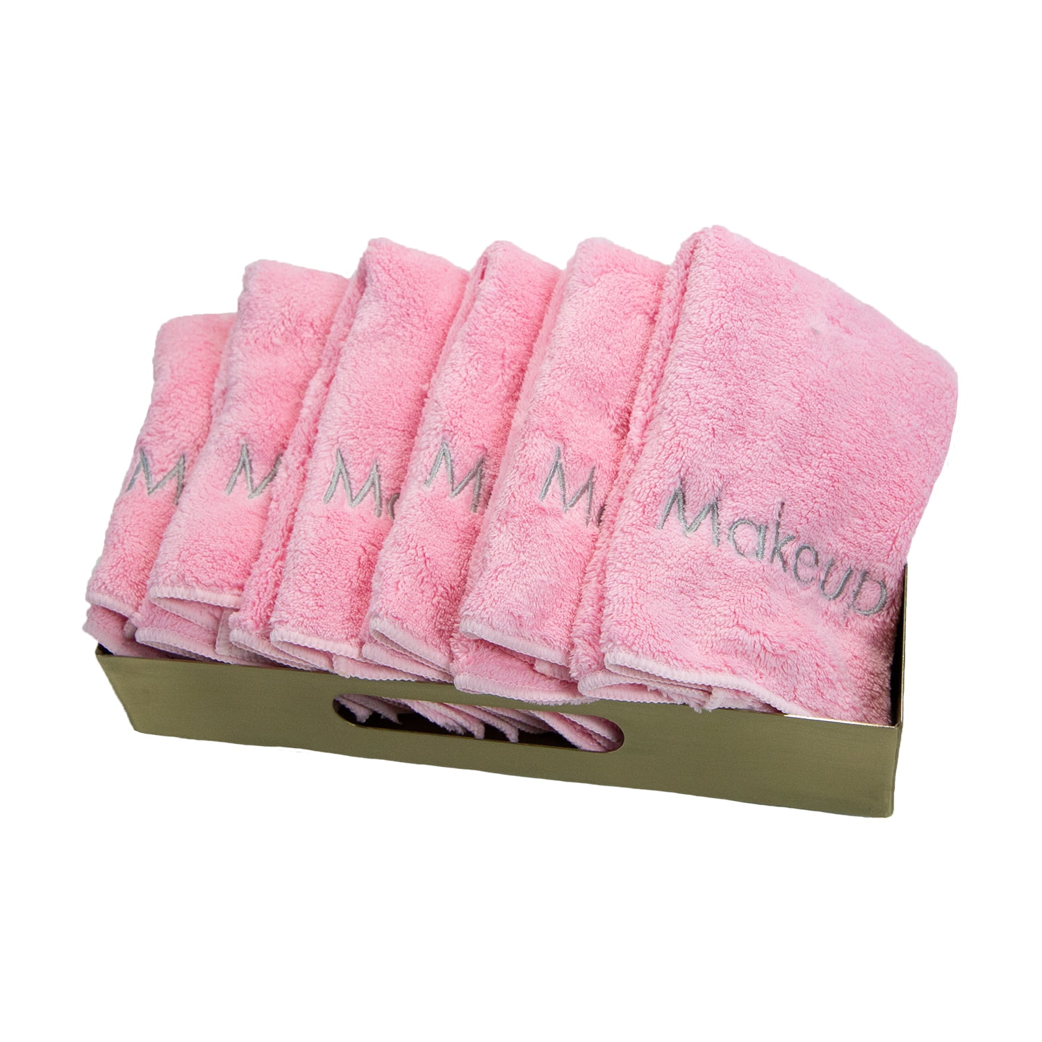 3-Pack Coral Fleece Makeup Removal Washcloths - Arkwright Home