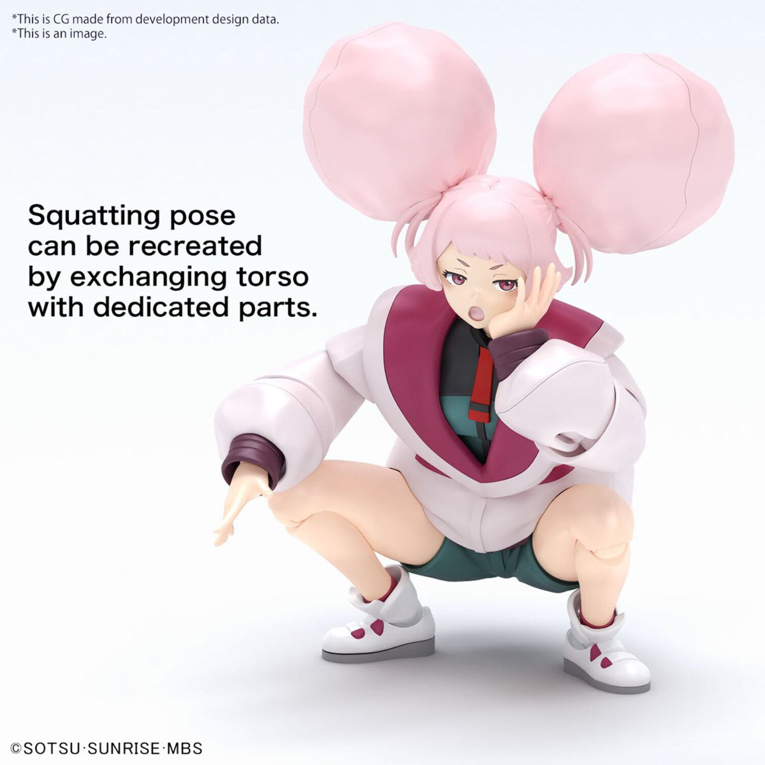 Gundam Witch Mercury ChuChu Figure-rise Model Kit