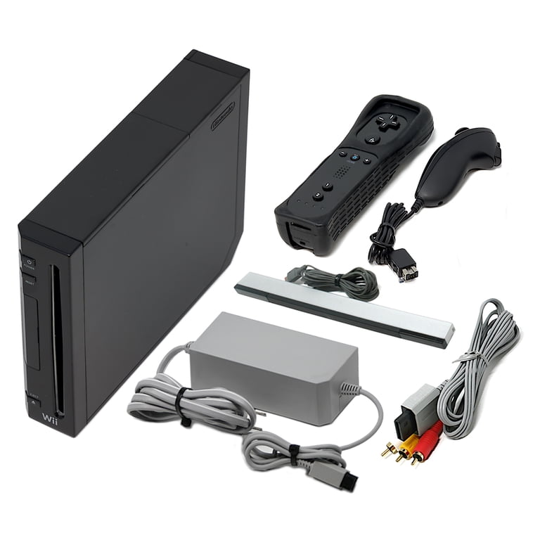 Restored Nintendo, Wii, Console, 512GB Data Storage, Black, 1, 1