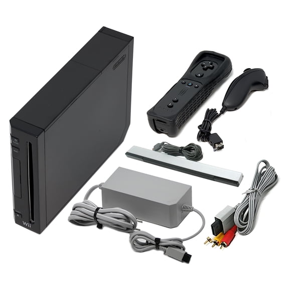 Restored Nintendo, Wii, Console, 512MB Data Storage, Black