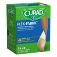 thumbnail image 1 of Curad apósitos adhesivos de tela flexible 1.9 x 7.6 cm, 100 piezas, 1 of 6
