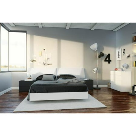 Nexera Melrose 5 Piece Bedroom Kit With 4 Drawer Dresser White