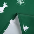 thumbnail image 3 of Christmas Table Cloth, Rectangle Xmas Snowflake Deer Print Spillproof Waterproof Tablecloth, 3 of 9