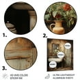 thumbnail image 3 of Designart "Bathroom Rustic beauty II" Bathroom Metal Wall Art, 3 of 5