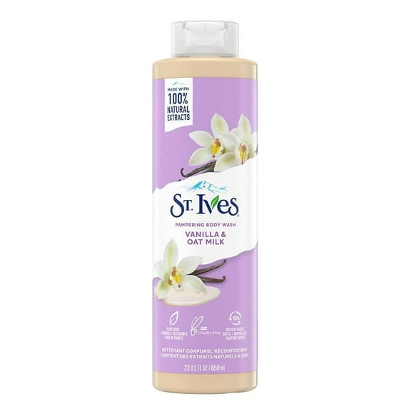 Jabón corporal St Ives vainilla 650 ml
