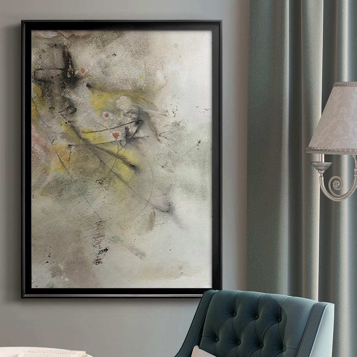 Soft Inspiration II Premium Framed Print, in Gold, Black, or Silver - Ready to Hang