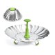 thumbnail image 4 of Cesta de vapor telescópica de acero inoxidable plegable con mango telescópico resistente al calor y pies antideslizantes para vaporizadores, 4 of 5