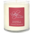 thumbnail image 2 of Isle of Skye Candle Co. Raspberry and White Ginger Scented 45h Natural Soy Wax Large Candle Made in Scotland, 2 of 11