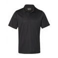 thumbnail image 3 of Russell Athletic Essential Short Sleeve Polo T-Shirt, Black - 2XL, 3 of 3