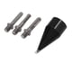 thumbnail image 1 of Brocas para partidor de troncos, 4 piezas Brocas para partidor de madera Brocas para partidor de madera Brocas para leña Diseño fácil de usar, 1 of 14