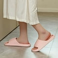 thumbnail image 6 of Purcolt Pillow Slippers for Men and Women Lightweight Quick Drying Thick Soled House Slippers Soft Non Slip Open-toe EVA Bathroom Slippers, 6 of 9