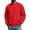 Red, variant on hotojiny Men's Lightweight Sweatshirts with Pocket Loose Fit Crew Neck Pullover Comfortable Windproof Fall Shirt(White,X-Large)