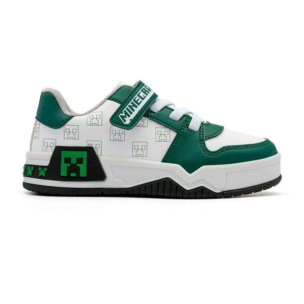 Calzado Yuyin Tenis Niños Minecraft MI4131 Verdes