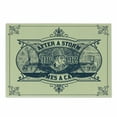 thumbnail image 1 of Victorian Cutting Board, After a Storm Comes a Calm Classic Industry Business Theme Monochrome Art Print, Decorative Tempered Glass Cutting and Serving Board, Small Size, Grey Yellow, by Ambesonne, 1 of 1