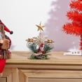 thumbnail image 4 of Candelabros de Navidad decoración de hierro duradero para manualidades de mesa casera (copos de nieve) Likrtyny Libre de BPA, 4 of 6