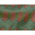 thumbnail image 4 of oneOone Viscose Jersey Fabric Peacock Block Printed Craft Fabric BTY 60 Inch Wide, 4 of 5