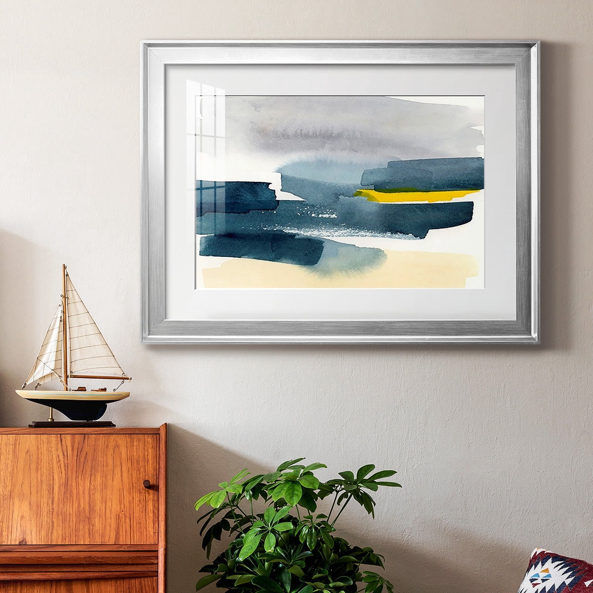 Peeking Sunshine IV Premium Framed Print - Ready to Hang