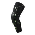 thumbnail image 2 of 1 pieza de coderas/rodilleras para adultos, ciclismo, esquí, correr, patinaje, equipo de protección, abrazadera de , protección para lesio , Negra XL Rodilla Negra XL, 2 of 9