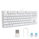 thumbnail image 1 of 87 keys mechanical keyboard entertainment game mixed light computer accessories 919White, 1 of 5