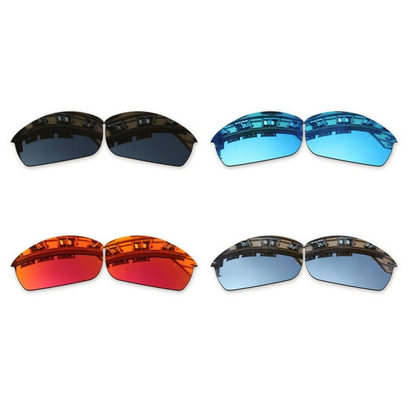 Vonxyz 4 Pack Polarized Replacement Lenses for Oakley Flak Jacket Sunglasses