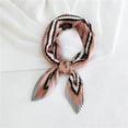 thumbnail image 2 of WREESH Womens Elegant Hair Scarf Small Scarf Silk Scarf Fashion Hundred Decoration Career Small Neck Scarf Pink, 2 of 2