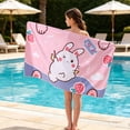 thumbnail image 7 of FEOLGEHLY 51.18x31.49in Large Beach Towels, Microfiber Oversized Beach Bath Towel, Sandproof Quick Dry Pool Towel for Kids, Absorbent Portable Beach Blanket for Camping Yoga Travel Outdoor Use, 7 of 7