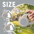 thumbnail image 2 of Retractable Dog Leash Automatic Telescopic Tractor Dog Tape, Pet Tape 10/16 FT Durable and Convenient, with Non-Slip Handle, Suitable for Small and Medium-Sized Dogs, 2 of 6