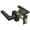 Oil-rubbed Bronze, variant on Deltana Zplr3u26 Portmore Passage Door Lever, Bright Chrome