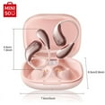 thumbnail image 3 of  X33 Wireless Translation Earphone, Open-ear Design Support 135 Languages BT Translation Earbuds with Charging Case for Listening to Music (Download APP to Use Translation Function), 3 of 10