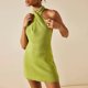 thumbnail image 5 of Vestido de punto ajustado para mujer, vestido ajustado Y2k para fiesta y club Kuymtek Verde T L para Mujer, 5 of 6