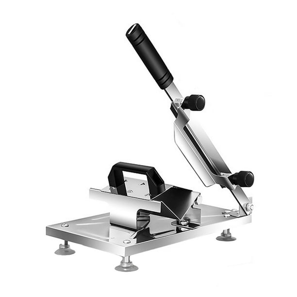 Meat Cutting Machine Stainless Steel Slivery Manual Meat Slicer Adjustable Vegetable Mutton Roll Cutter Tool Kitchen Accessories