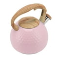 thumbnail image 4 of Small Tea Kettle, Easy To Clean Heat Up Fast Rustproof Tea Kettle Uniform Heat Distribution  For Kitchen Pink, 4 of 8