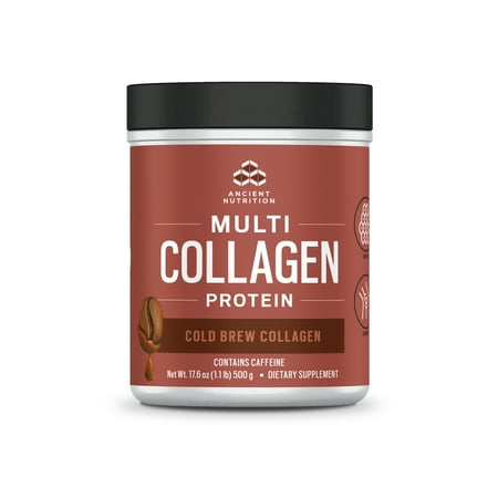 Ancient Nutrition, Multi Collagen Protein, Cold Brew, 40 servings