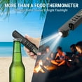 thumbnail image 5 of Famili Instant Read Meat Thermometer with Backlight, Magnetic Base & Foldable Probe - Ultra-Fast Digital Cooking & Grilling Thermometer with Calibration, Food-Safe Design for Home Kitchen Use, 5 of 9