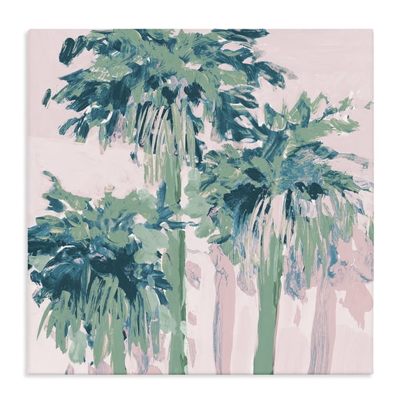 Stupell Industries Contemporary Abstract Palms Trees Canvas Art, 17 x 17, by Jane Slivka