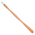 thumbnail image 2 of Long Shoehorn That Does Not Bend the Waist Wooden Shoehorn Bella Long 75cm Wood Fashionable Wood Gra, 2 of 5