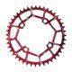 thumbnail image 1 of de bicicleta fuerte 4 pernos 104BCD Rueda de cadena anti-caída Bicicleta Rojo 44T Sunnimix Plato de bicicleta, 1 of 8