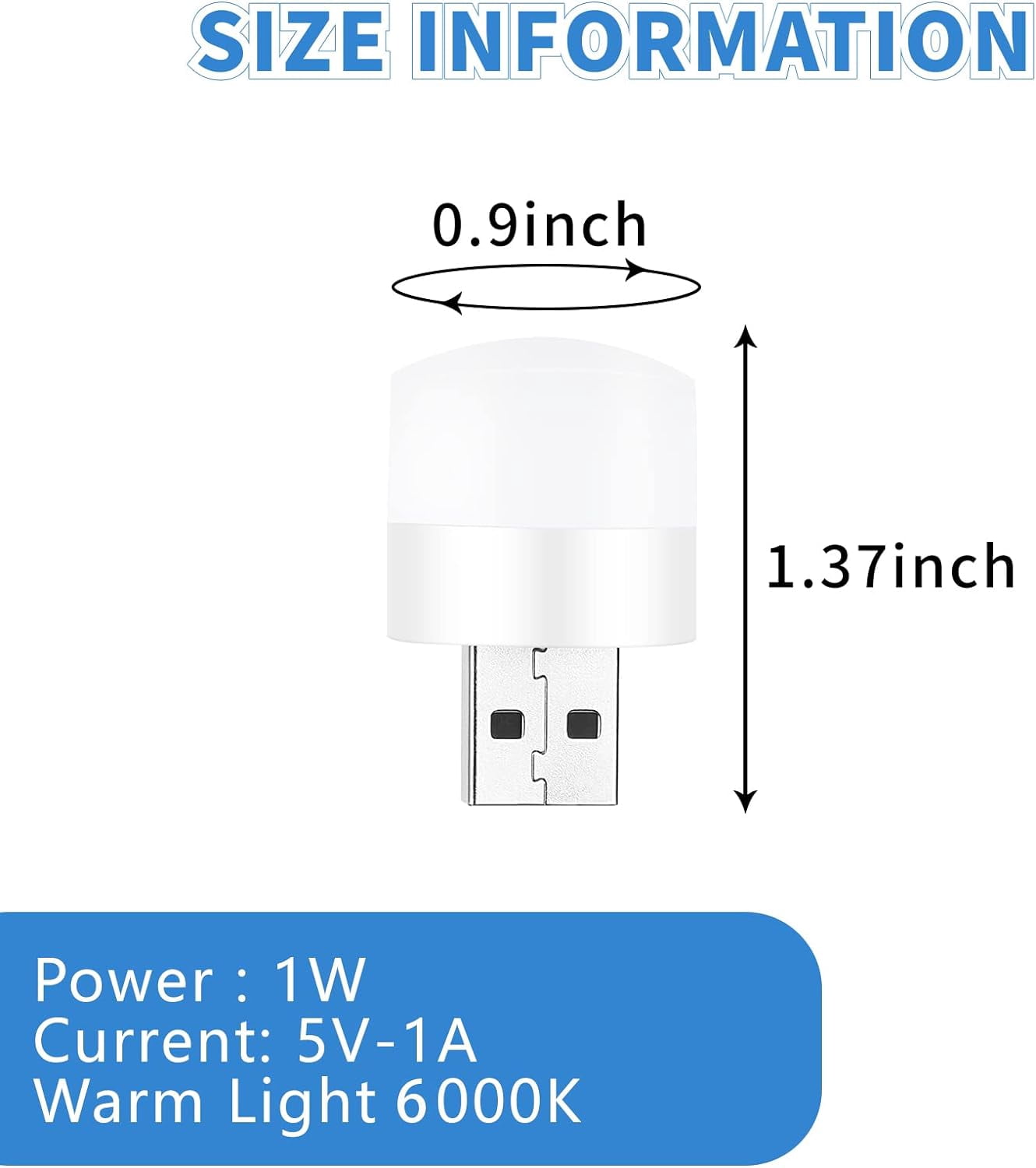 LINLIN 9Pcs Mini USB Night Lights Portable Bedside LED Plug in Bulbs Night Lights USB Plug in LED Toilet Bedroom Lights for Baby Sleep Bathroom Car Nursery Kitchen Lamps USB Reading Lights