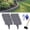 10 Pcs Gray, variant on 2026 New Imitation Stone Garden Fence, No Dig Landscape Edging Border, Plastic Interlocking Flower Bed Edging Borders Stone for DIY Outdoor Patio Balcony Yard Landscaping